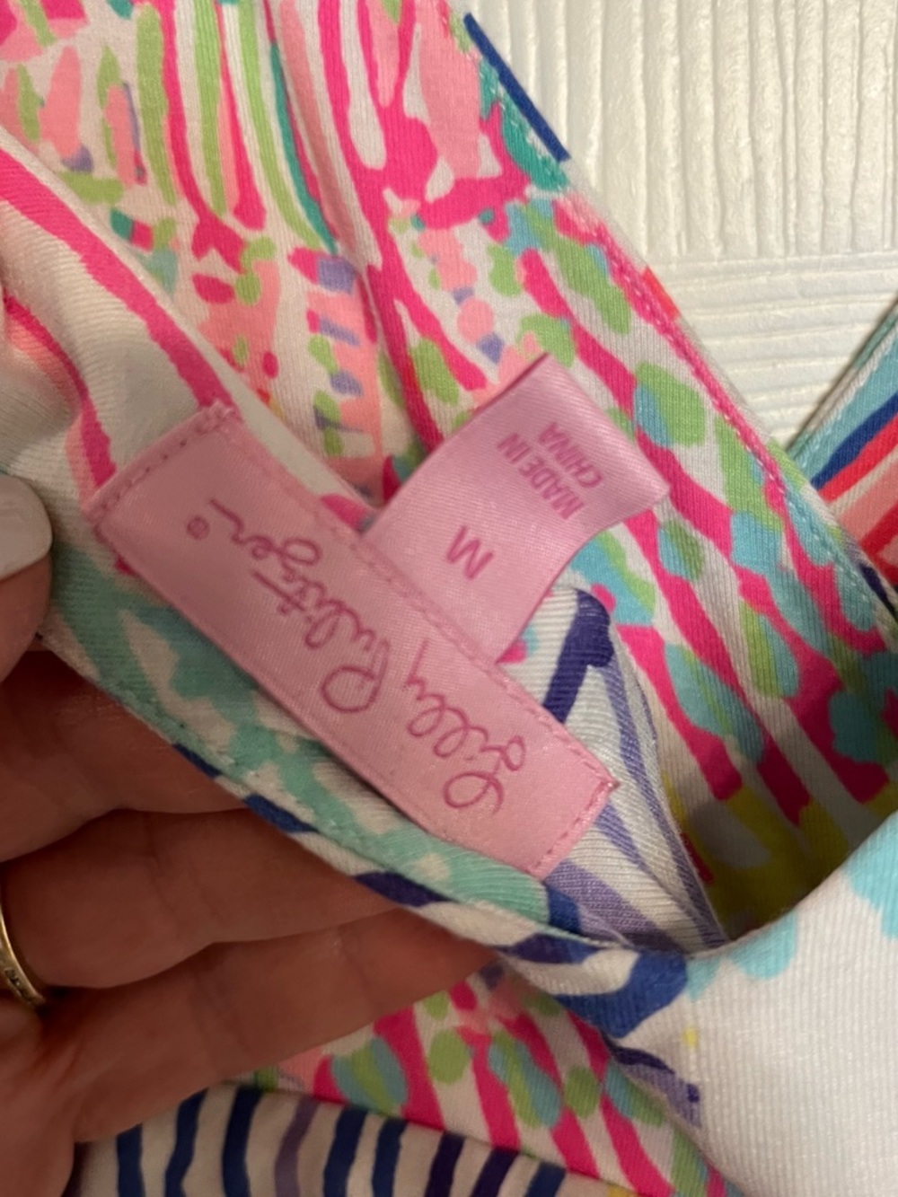 Lilly Pulitzer Pink Multi-Color Floral Print Dress - Picture 4 of 4
